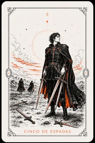 5 de Espadas del tarot