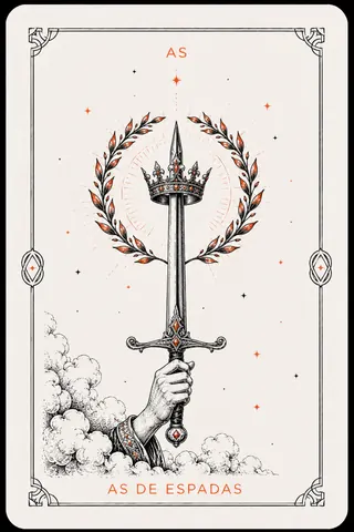 As de Espadas del tarot