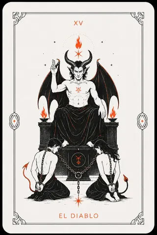 El Diablo del tarot