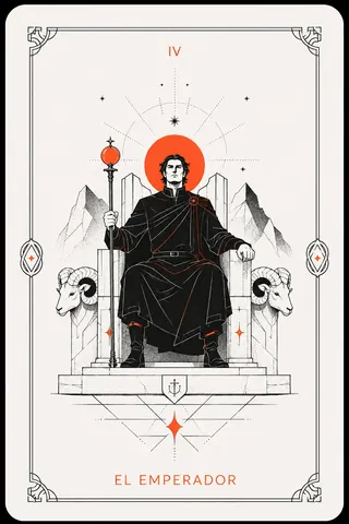 El Emperador del tarot