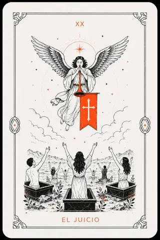El Juicio del tarot