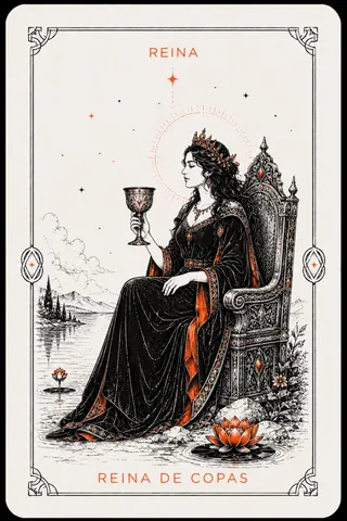 Reina de Copas del tarot