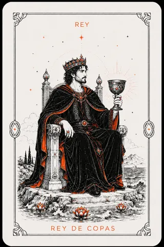 Rey de Copas del tarot
