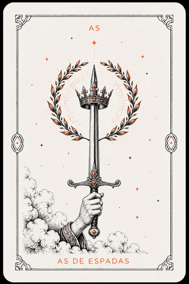 As de Espadas del tarot