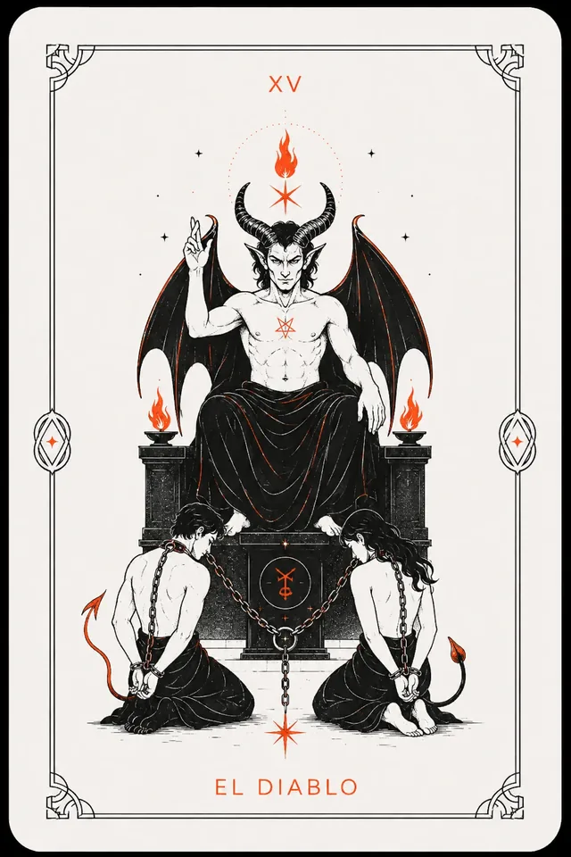 El Diablo del tarot