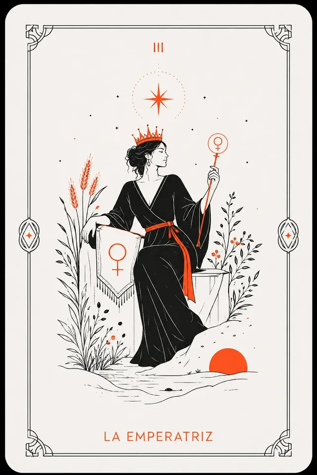 La Emperatriz del tarot