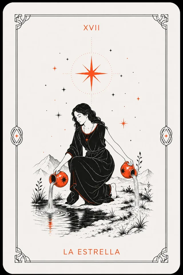La Estrella del tarot