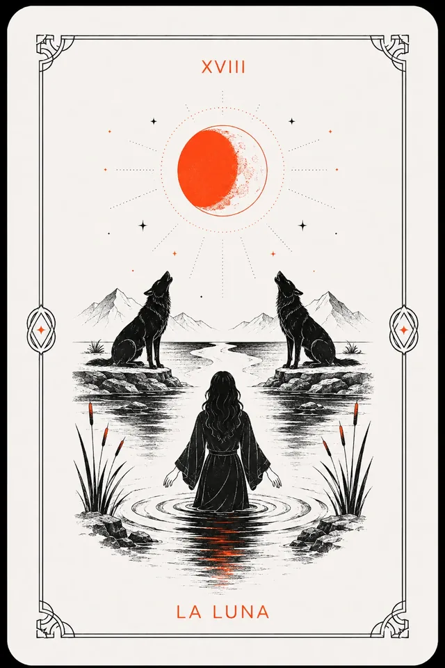 La Luna del tarot