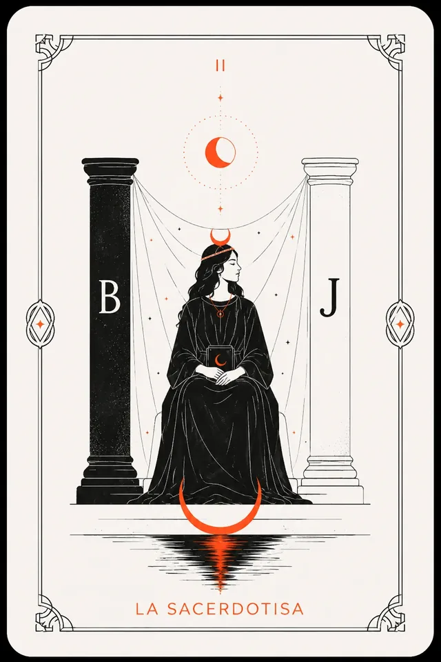 La Sacerdotisa del tarot