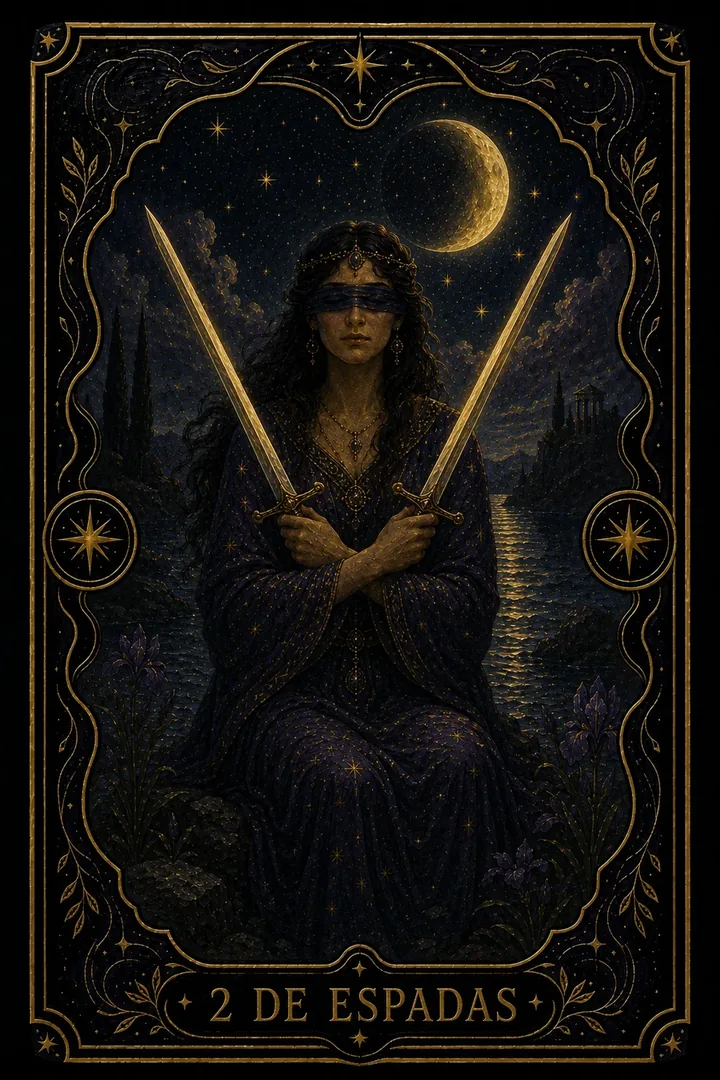2 de Espadas del tarot