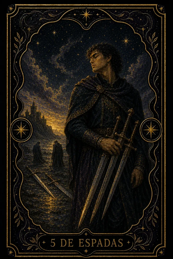5 de Espadas del tarot