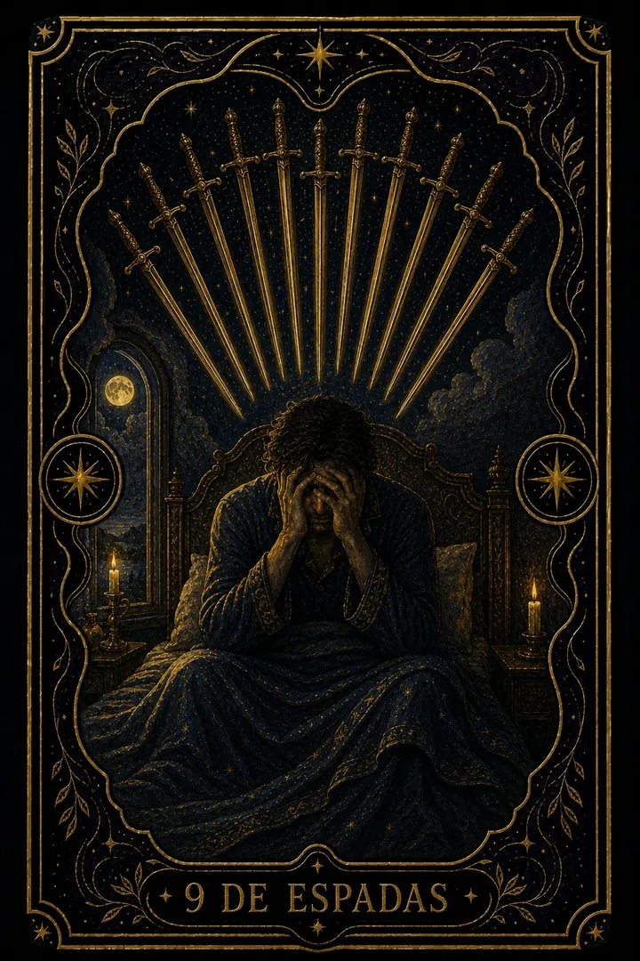 9 de Espadas del tarot