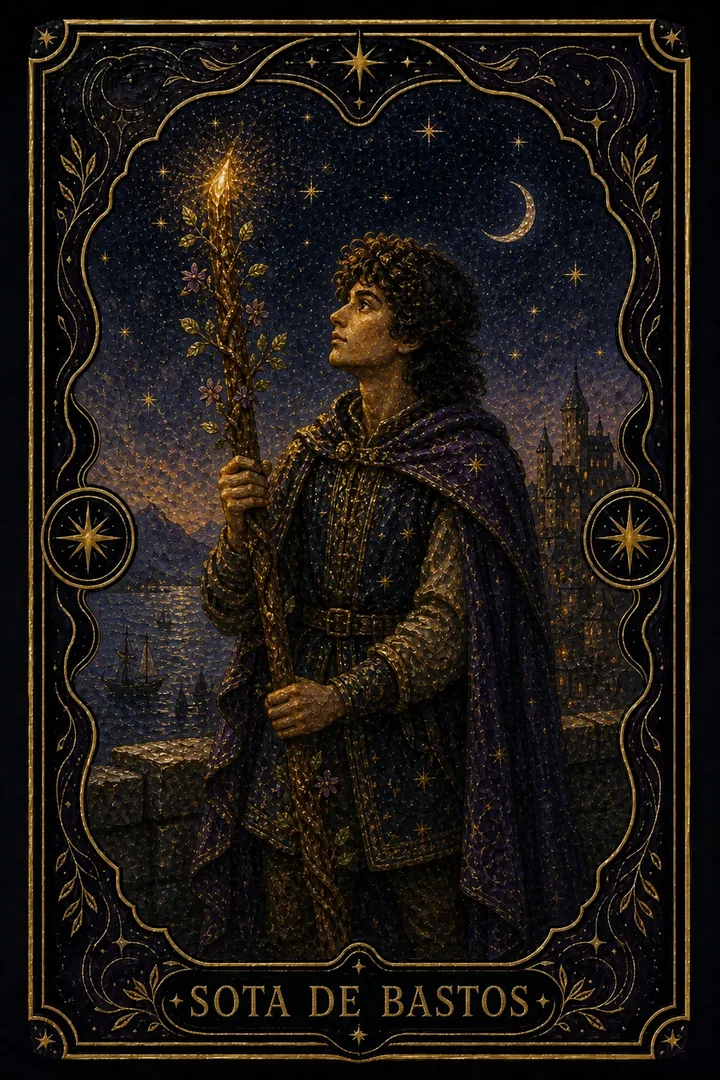 As de Bastos del tarot