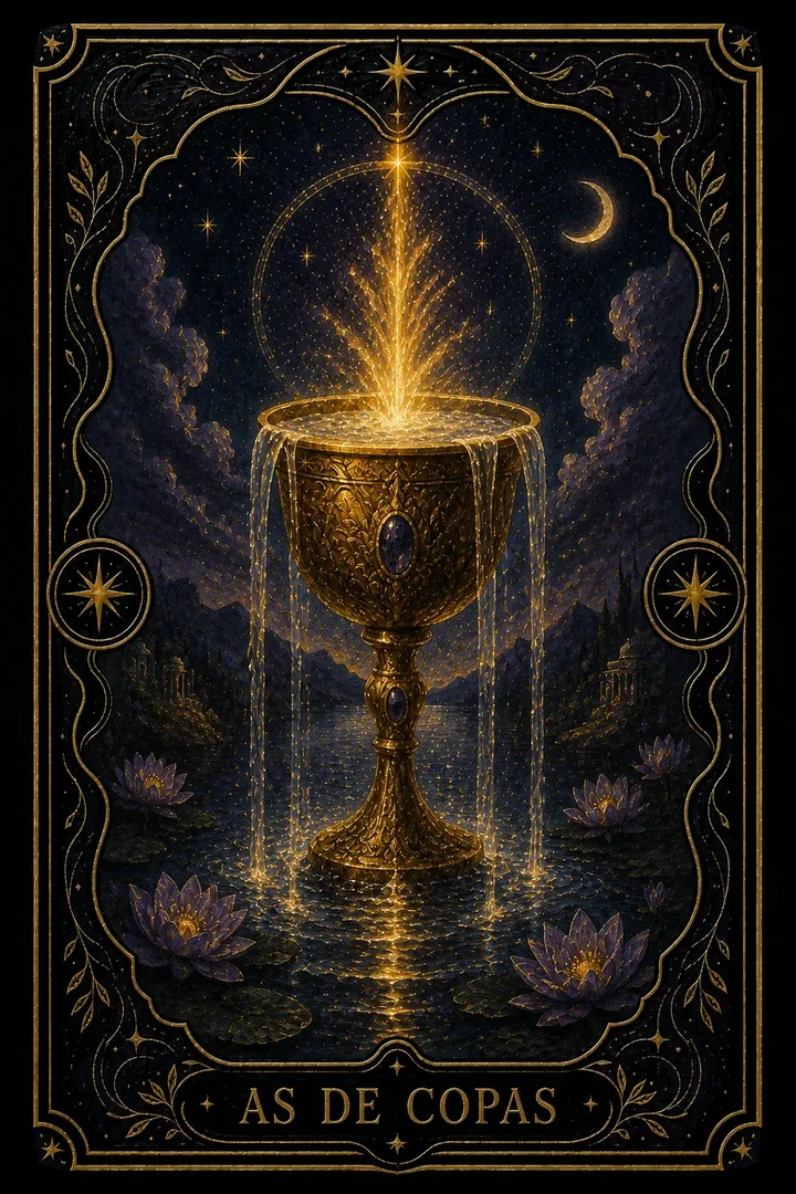 As de Copas del tarot