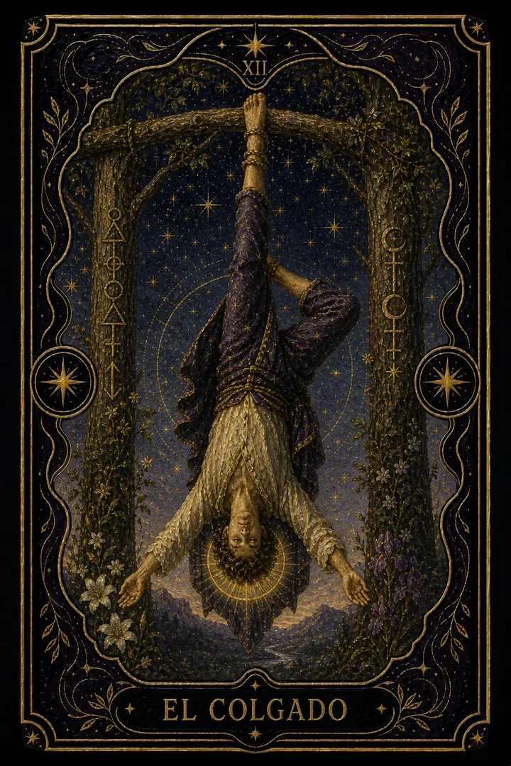 El Colgado del tarot