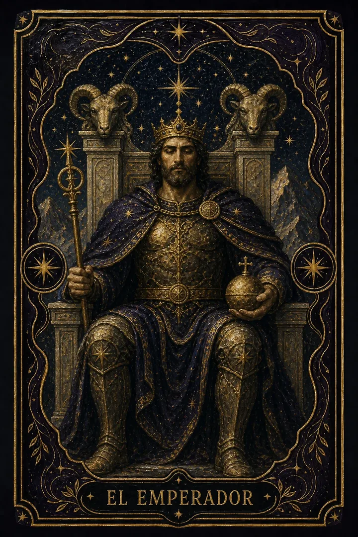 El Emperador del tarot