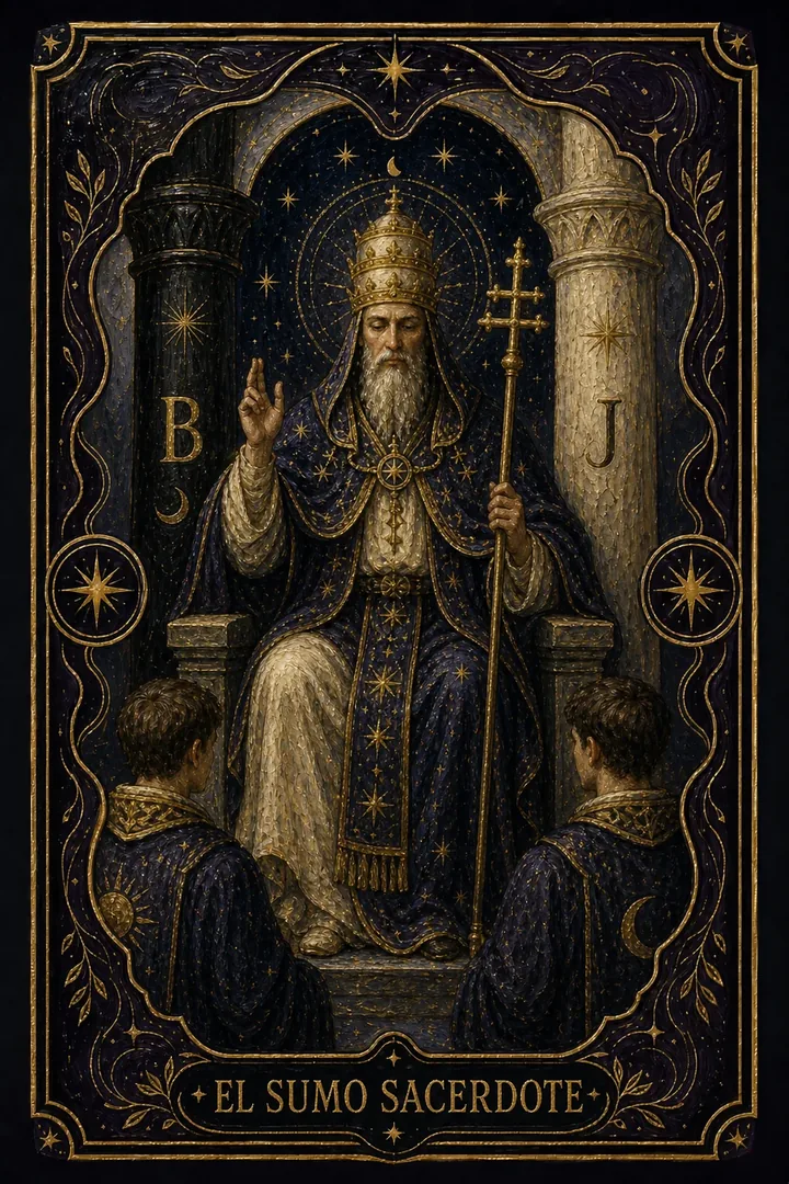 El Sumo Sacerdote del tarot