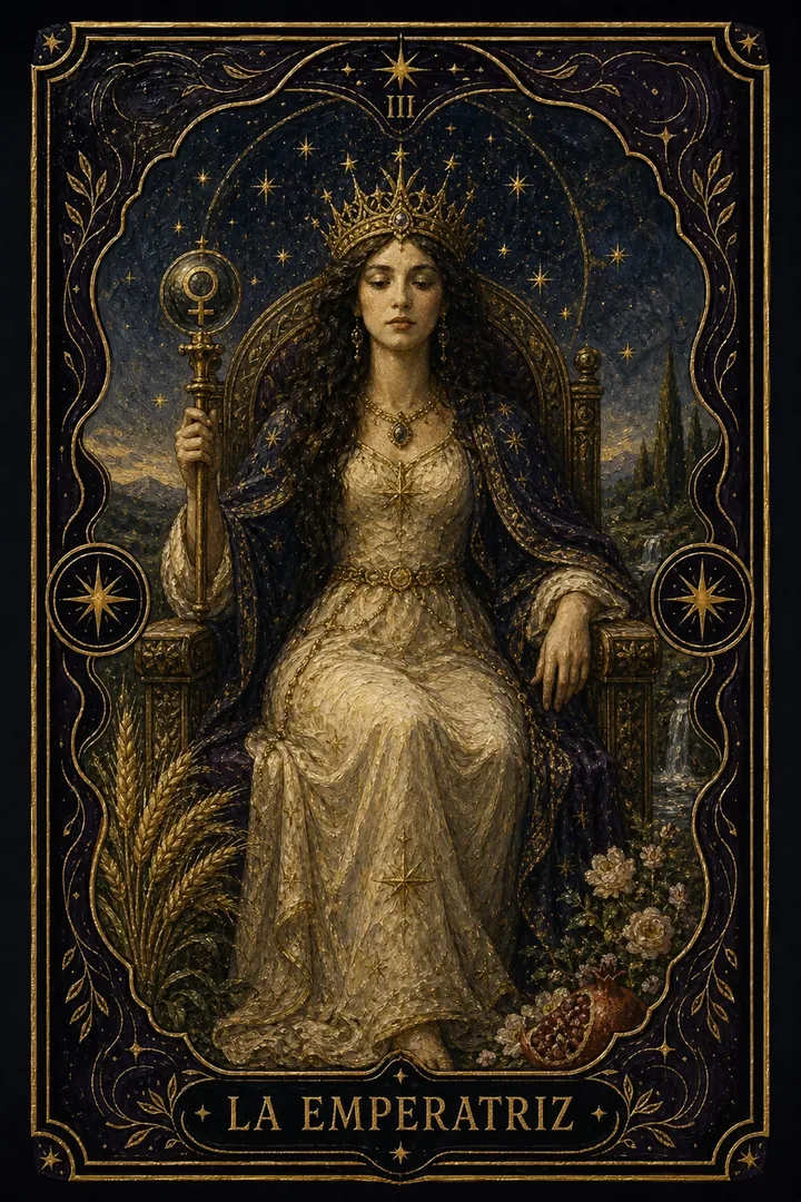 La Emperatriz del tarot