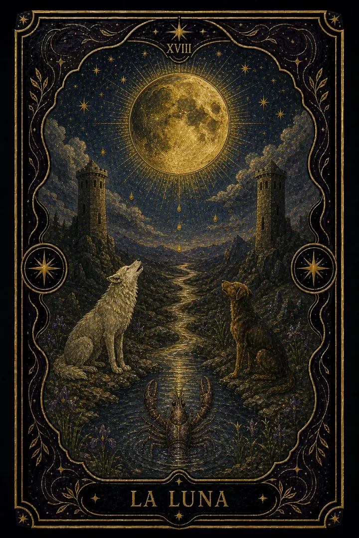 La Luna del tarot