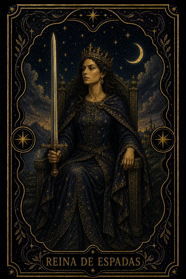 Reina de Espadas del tarot