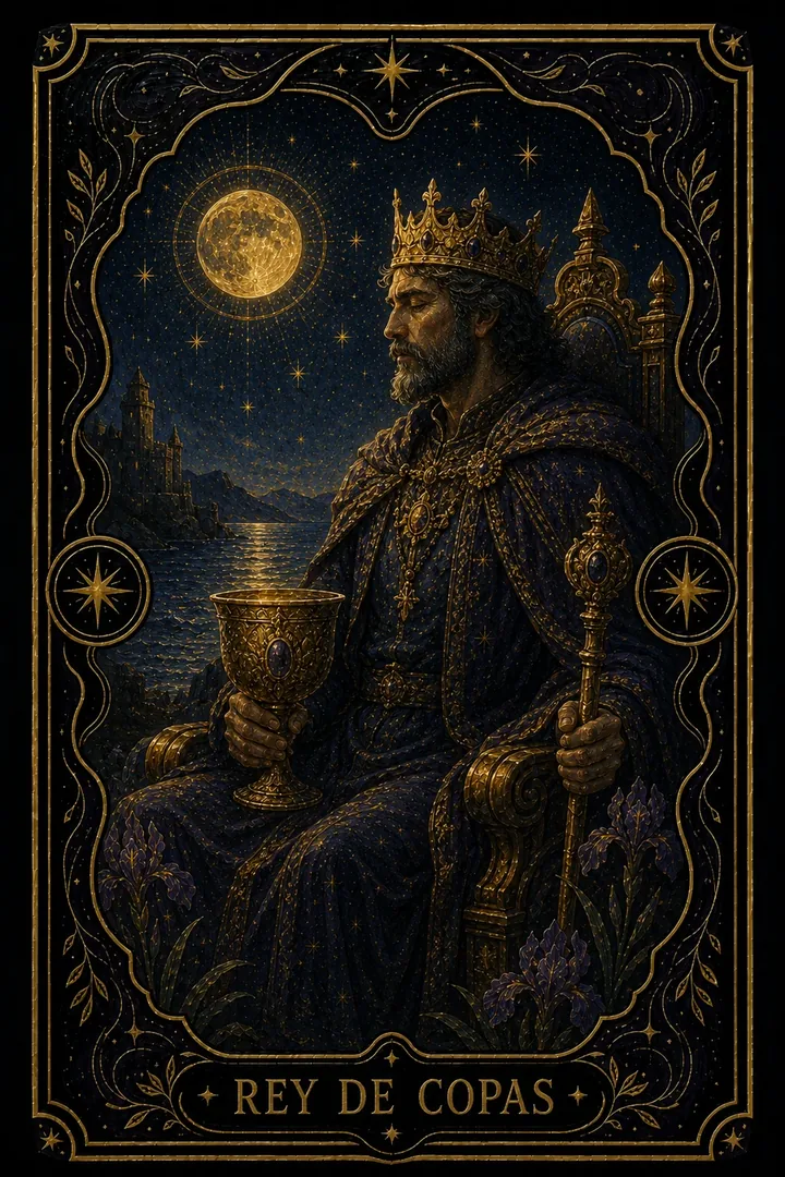 Rey de Copas del tarot
