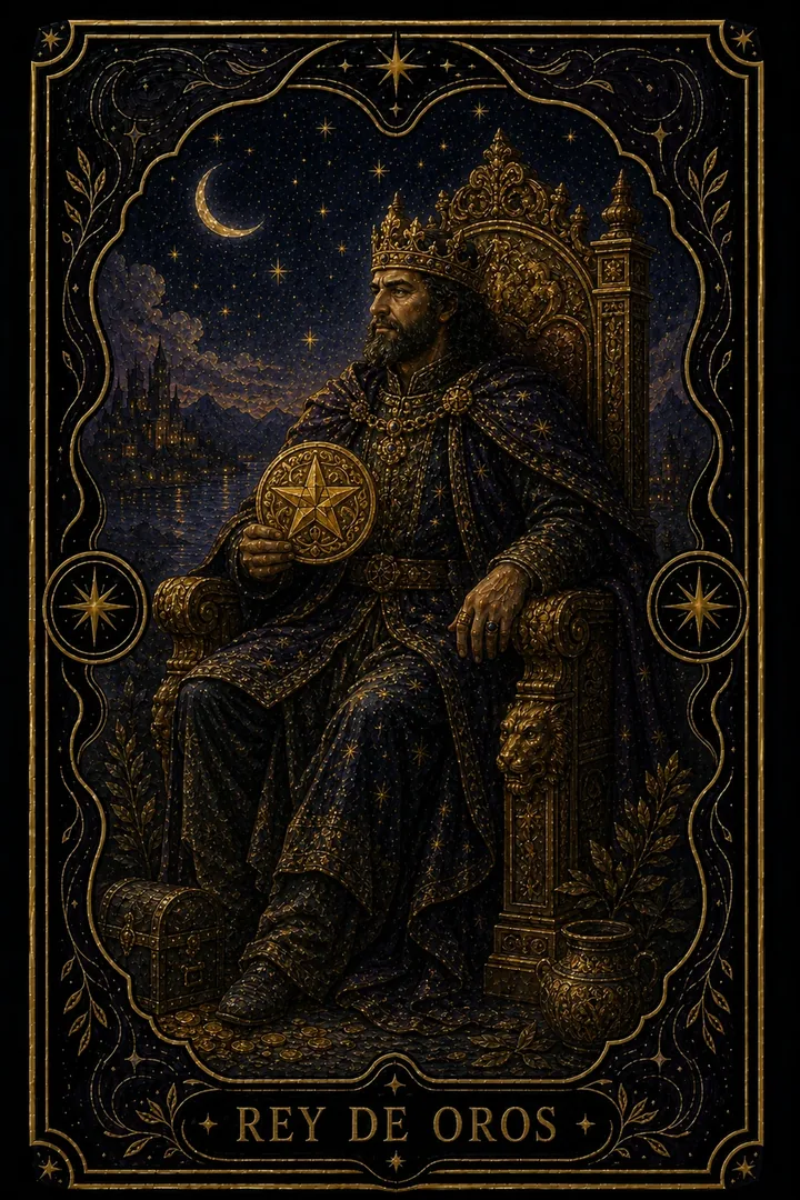 Rey de Oros del tarot