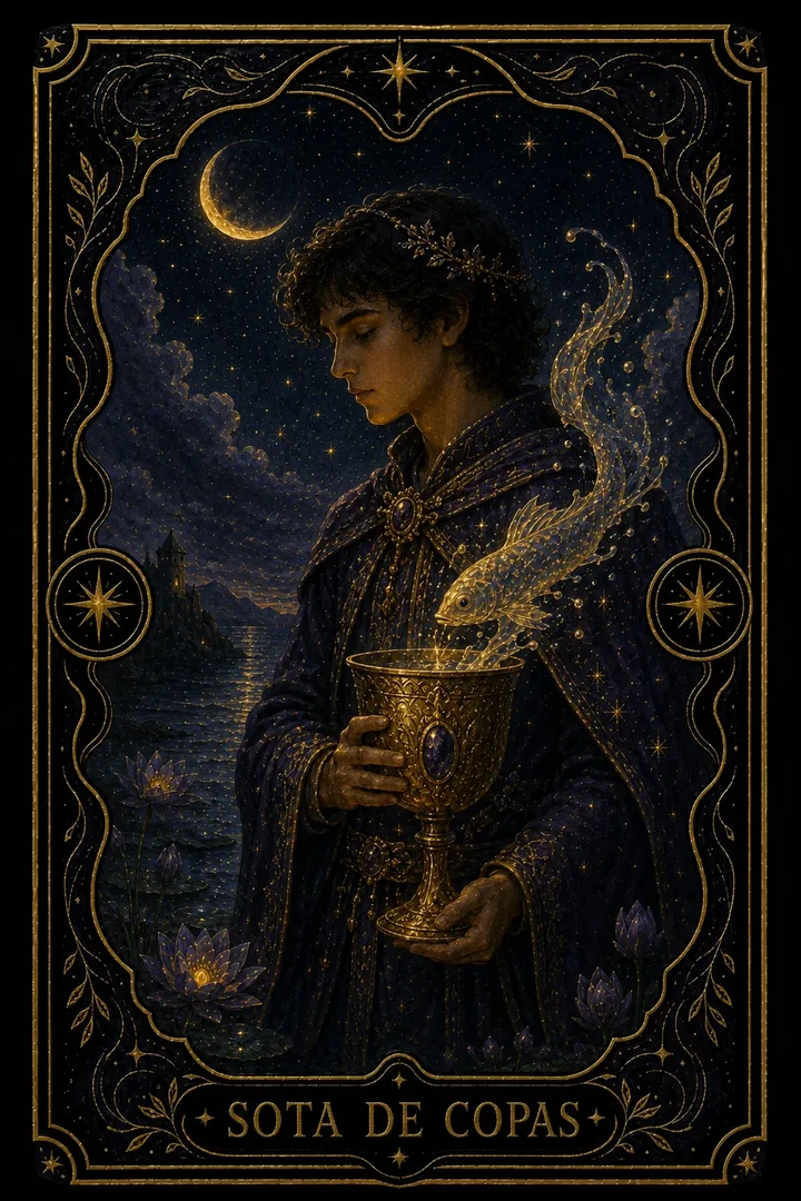 Sota de Copas del tarot